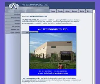 Valtechnologies.com(VAL TECHNOLOGIES) Screenshot