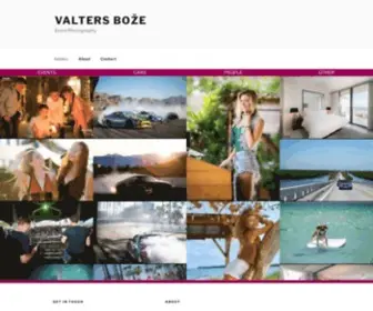 Valtersboze.com(Valters Bože) Screenshot