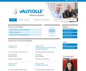 Valtiolle.fi(Valtiolle) Screenshot
