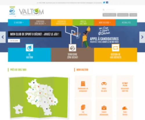 Valtom63.fr(Accueil) Screenshot