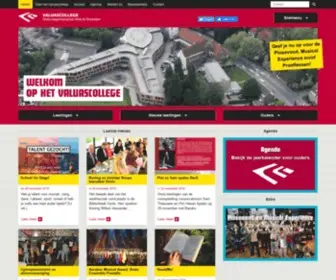 Valuascollege.nl(Onderwijsgemeenschap Venlo & omstreken) Screenshot