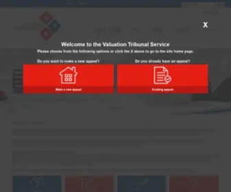 Valuation-Tribunals.gov.uk(Valuation Tribunals) Screenshot
