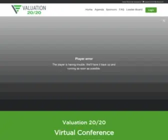 Valuation2020.com(Valuation 20/20) Screenshot