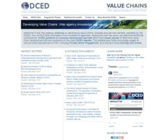 Value-Chains.org(Value Chains) Screenshot