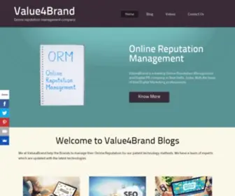 Value4Brandblog.com(Value4Brand) Screenshot