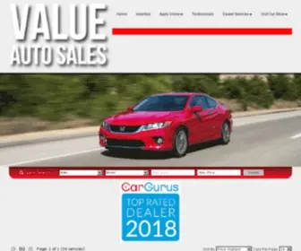 Valueautosale.com(Valueautosale) Screenshot