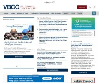 Valuebasedcancer.com(Value-Based Cancer Care) Screenshot