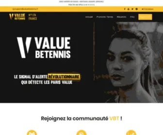 Valuebetennis.fr(Paris sportif) Screenshot