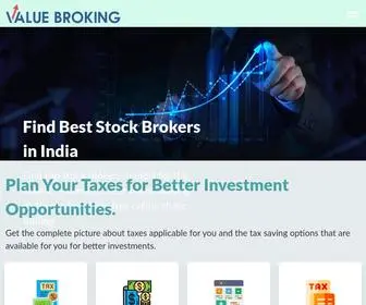 Valuebroking.com(Value Broking) Screenshot