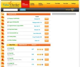 Valuechecker.com(ValueChecker) Screenshot