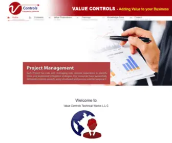 Valuecontrols.net(Value Controls) Screenshot