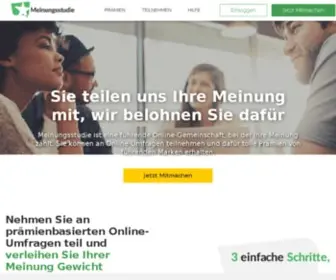 Valuedopinions.de(Bezahlte online Umfragen) Screenshot