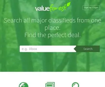 Valueforest.co.za(Value Forest) Screenshot