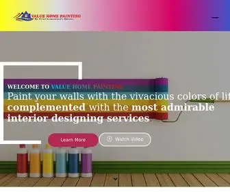 Valuehomepainting.com(On Time Painting) Screenshot