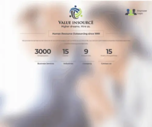 Valueinsource.com(Value Insource) Screenshot