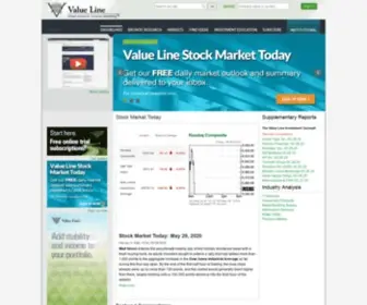 Valueline.com(Valueline) Screenshot