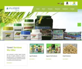 Valuemanorganic.com(VALUEMAN ORGANIC) Screenshot