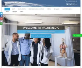 Valuemedic.com.ng(ValueMedic Africa) Screenshot