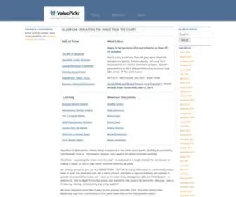 Valuepickr.com(Separating the Wheat from the Chaff) Screenshot
