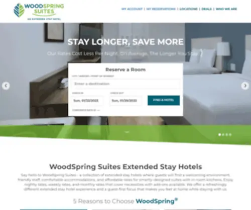 Valueplace.com(Extended Stay Hotels) Screenshot