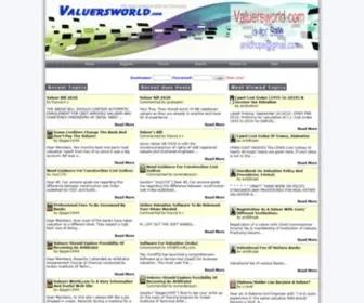 Valuersworld.com(Valuers World) Screenshot