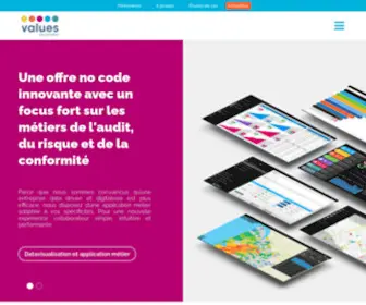 Values-Associates.fr(Values Associates) Screenshot