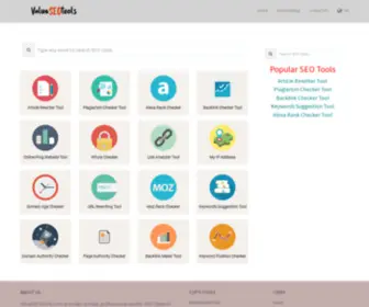 Valueseotools.com(100% Free Professional SEO Tools) Screenshot