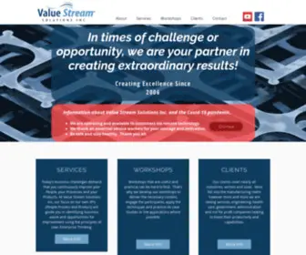 Valuestreamsolutions.com(Value Stream Solutions Inc) Screenshot