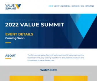 Valuesummit.org(The Annual Value Summit) Screenshot