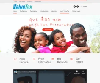 Valuetaxservice.com(Value Tax Service) Screenshot