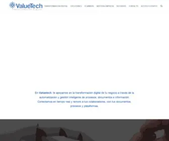 Valuetech.cl(Valuetech) Screenshot