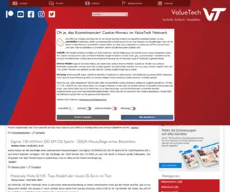 Valuetech.de(Technik) Screenshot