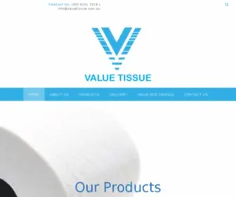 Valuetissue.com.au(Value Tissue) Screenshot