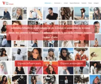Valueyournetwork.com(Marketing d'influence avec les influenceurs et les marques sur instagram) Screenshot