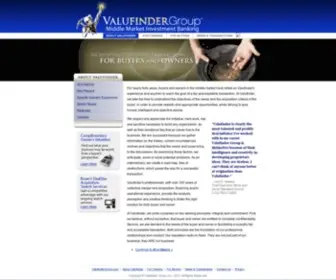 Valufindergroup.com(Valufinder Group) Screenshot