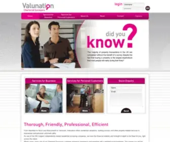 Valunation.com(Valunation) Screenshot
