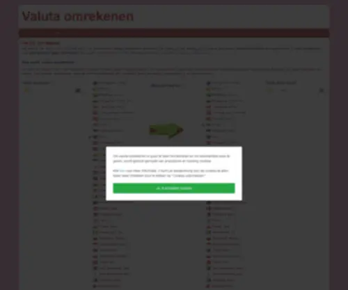 Valuta-Omrekenen.nl(Valuta Omrekenen) Screenshot