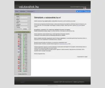 Valutavaltok.hu(Valuta) Screenshot