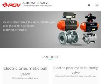 Valve-Automatic.com(Electric Pneumatic valve factory price) Screenshot