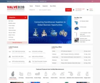 Valveb2B.com(China Pump & Valve Manufacturers) Screenshot