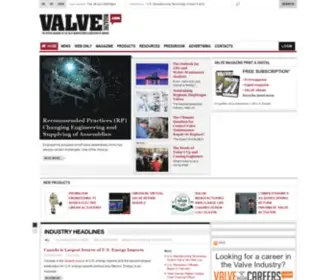Valvemagazine.com(Valve Magazine Web Site) Screenshot