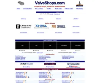 Valveshops.com(Valve Shops) Screenshot