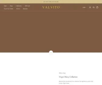 Valvito.com(Faith-Based Jewelry) Screenshot