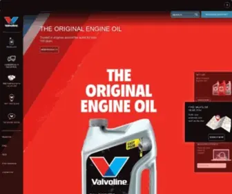 Valvoline.com.au(Engine oil) Screenshot