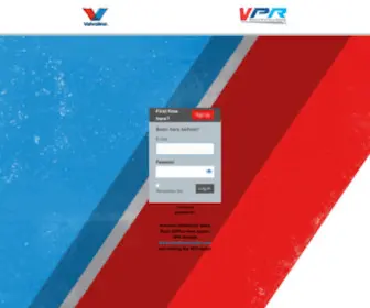 Valvolineperformancerewards.com(Log In ‹ VPR) Screenshot