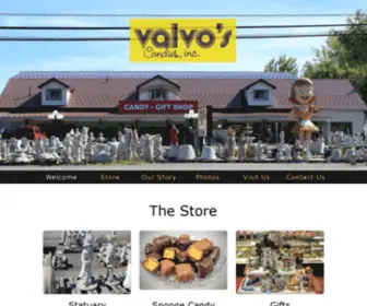 Valvoscandy.com(Valvo's Candy) Screenshot