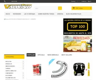 Valwindcycles.es(Tu tienda de ciclismo) Screenshot