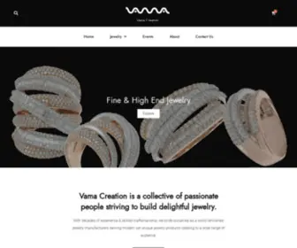 Vamacreation.com(Vama Creation) Screenshot