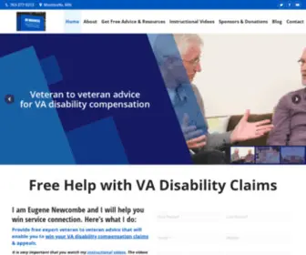 Vamadness.com(Free Help with VA Disability Claims) Screenshot