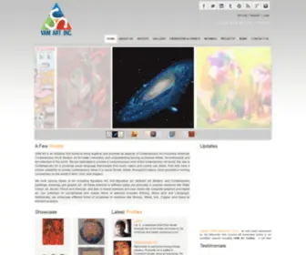 Vamartinc.com(Modern,Abstract,Canvas,Contemporary Art Gallery,Paintings) Screenshot